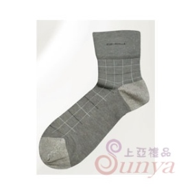 BB36003G竹炭無痕紳士襪灰(單入)