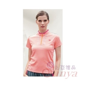 VS6204-02女版短袖POLO衫100%POLYESTER