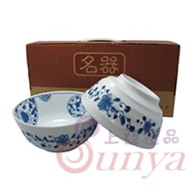 KT-4700日式二入6"點心碗組(手提盒)