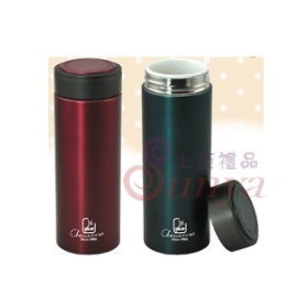 YELL-YS030R雅醇不鏽鋼真空骨瓷保溫杯280C.C.(雅醇紅)