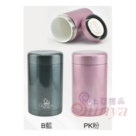 YE-CH016蜜光真空低骨瓷不鏽鋼保溫罐450c.c
