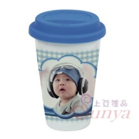 EC-02/A-1圓腳雙層熱轉印杯(強化瓷)