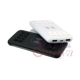 吸盤無線充行動電源10000mAh