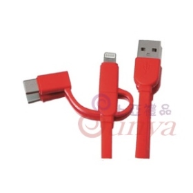 【數據傳輸、充電線】3合1型-A