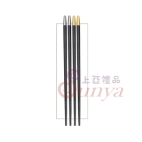 AGM01-02福氣招財金銀合金筷
