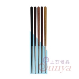 雅柏木不鏽鋼筷-單入