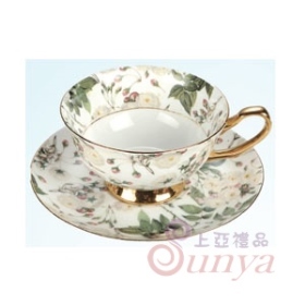 GW-603白色戀人咖啡杯盤