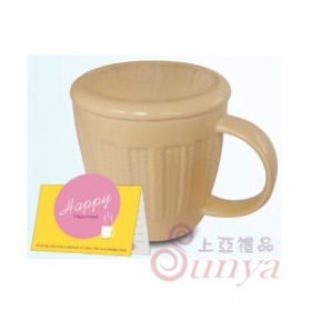 甜蜜馬卡龍附蓋杯(鵝黃)