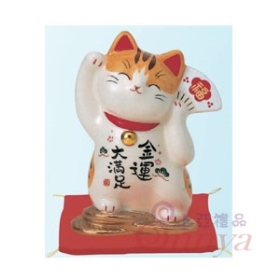 7445彩繪金運大滿足招財貓