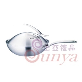 30cm 不銹鋼炒鍋