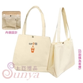 BAG-8785 暗扣托特帆布袋